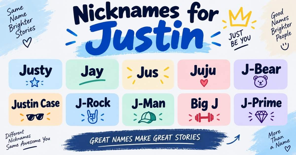 250+ Nicknames for Justin