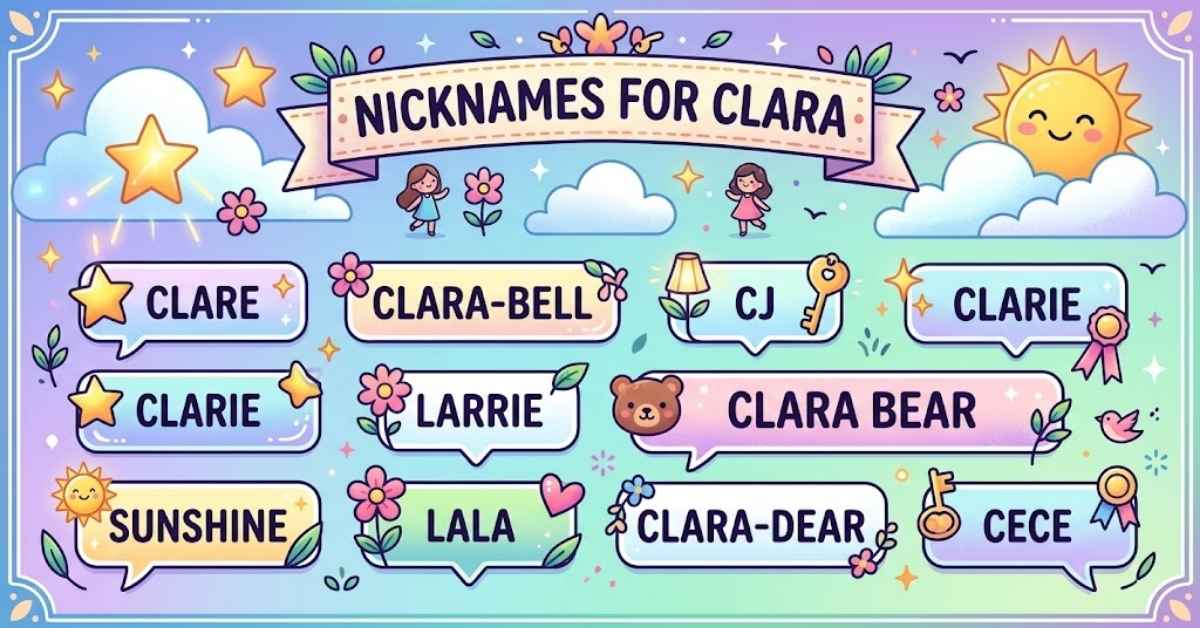 Nicknames for Clara