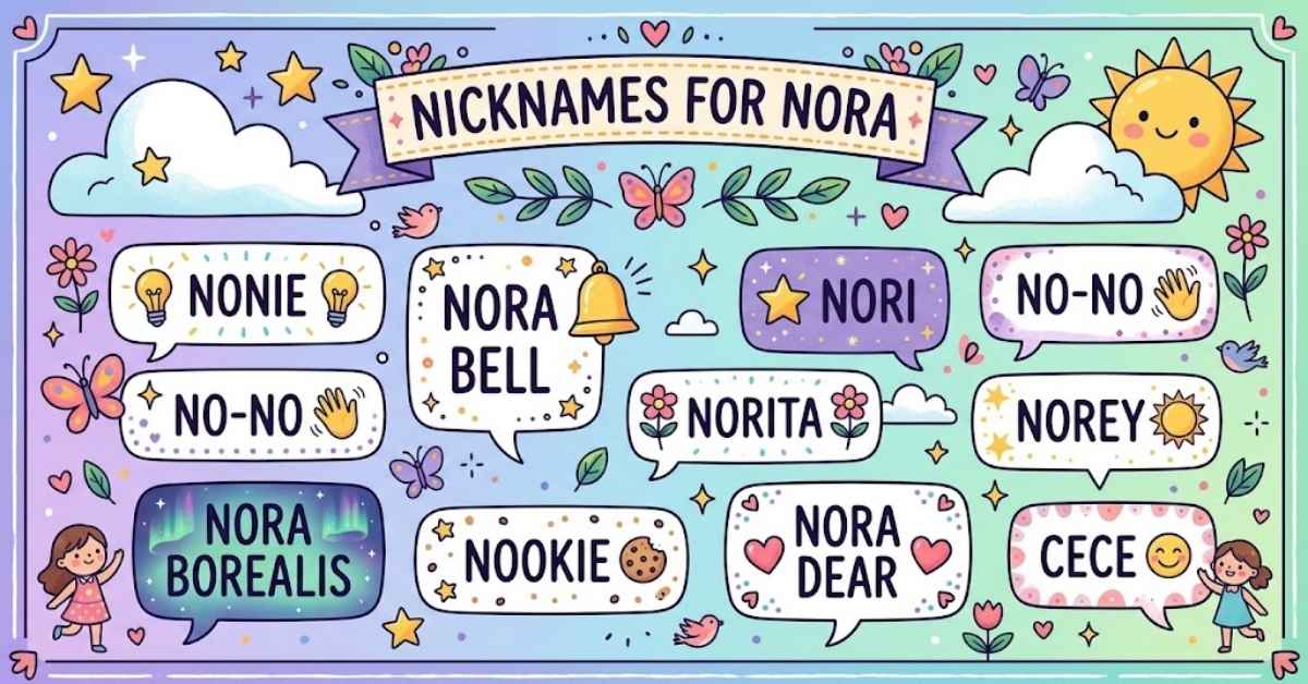 Nicknames for Nora
