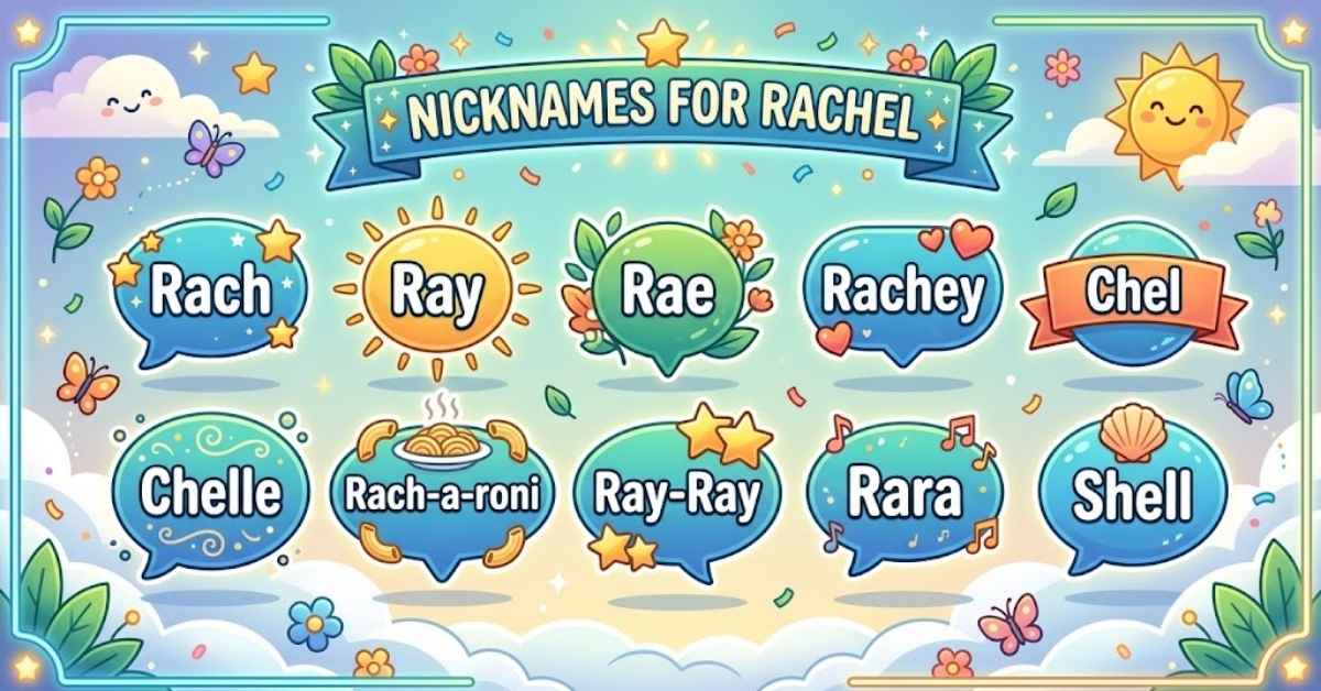Nicknames for Rachel